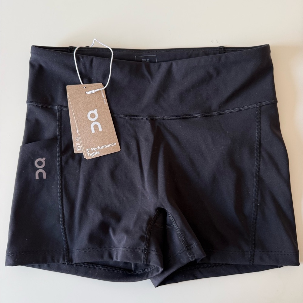On Running Women's Black Shorts